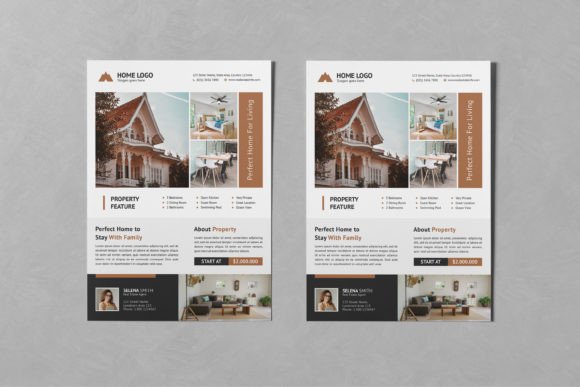 Download Clean Design Real Estate Flyers - Real Collection