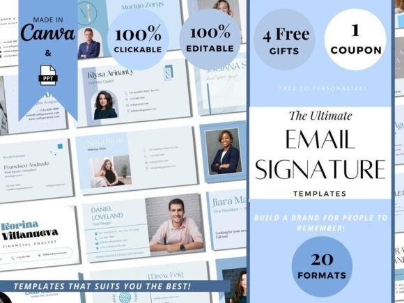 Download Email Signature Template, Realtor, Click - Real Collection