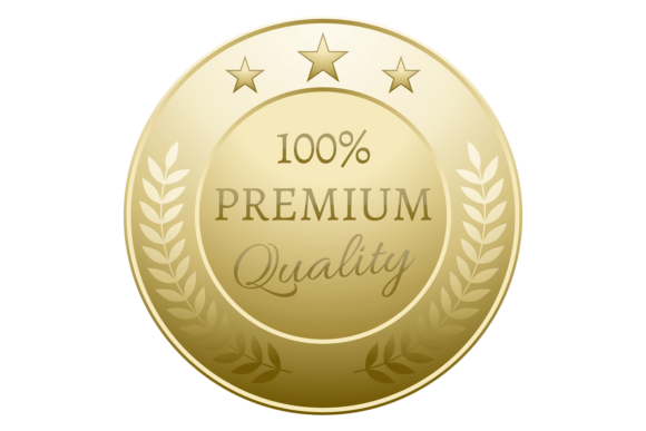 Download Premium Quality Round Badge. Realistic G - Real Collection