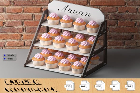 Download Shelf Retail Cupcake Display Stand 319 - Premium Resources