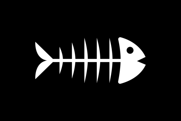Download Halloween Icon White Fishbone - Premium Bundle