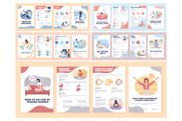 Download Health Checkup Brochure Template Set - Set Collection