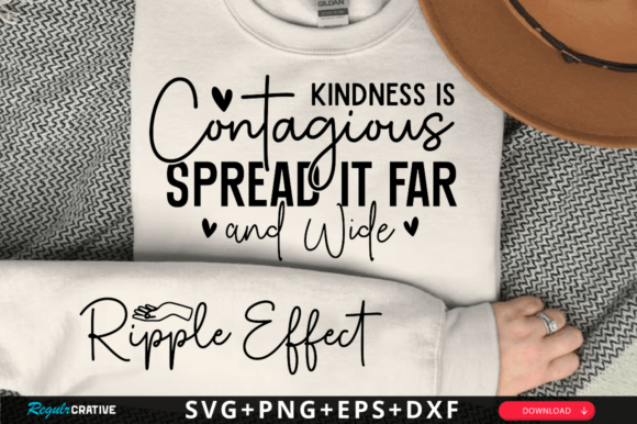 Download Kindness is Contagious Spread It Far SVG - Spread Collection
