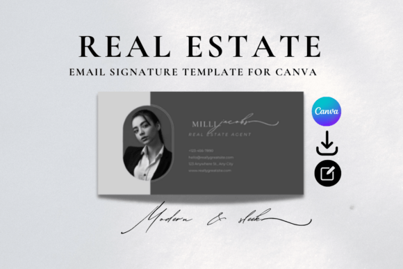 Download Real Estate Email Signature Template - Real Collection
