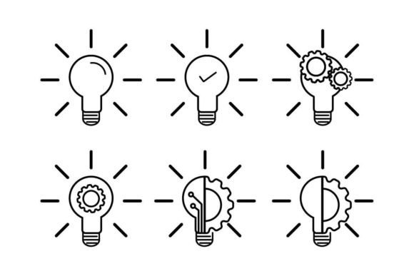 Download Innovation Icon Set or Light Bulb Icon - Set Collection
