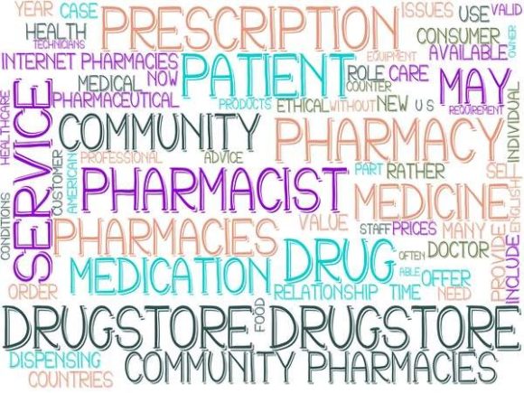 Download Drugstore Wordcloud Book Cover - Book Collection