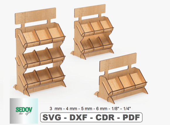 Download Laser Cut Retail Display Stand 3 Sizes - Retail Collection