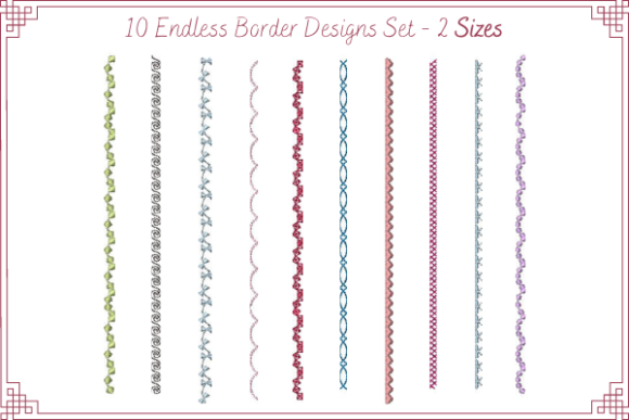 Download Simple Multipurpose Borders Set - Set Collection