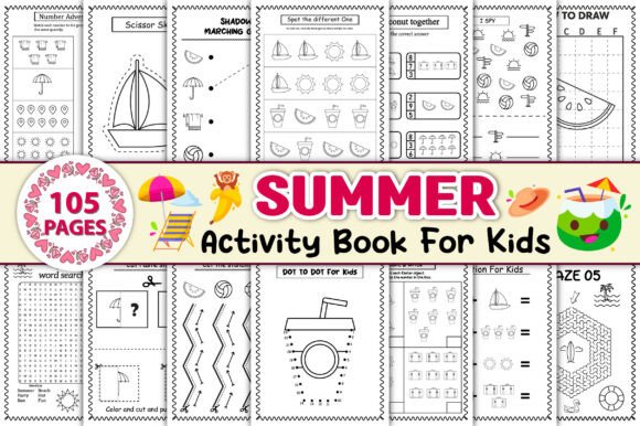 Download Summer Activity Book for Kids - KDP - Book Collection