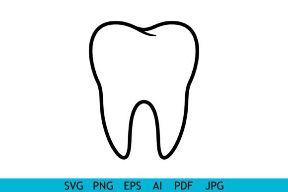 Download Minimal Tooth Outline Icon Vector - Icon vector Collection