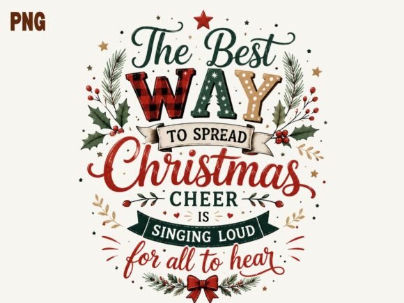 Download Best Way to Spread Christmas Cheer PNG, - Spread Collection